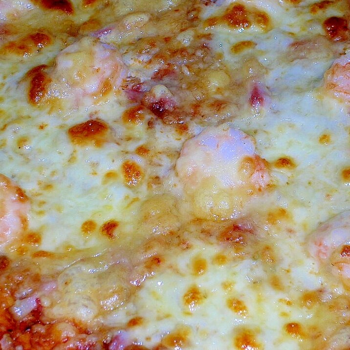 海老たっぷりトッピング7種類のピザ レシピ 作り方 By はなはな桜 楽天レシピ